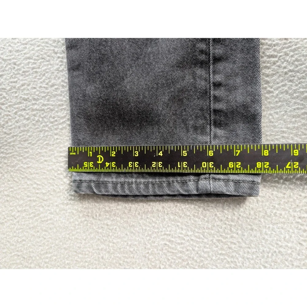 Vintage Levi's 505 Jeans Size 29x32 90s Black USA Made Mens Red Tab Straight Leg